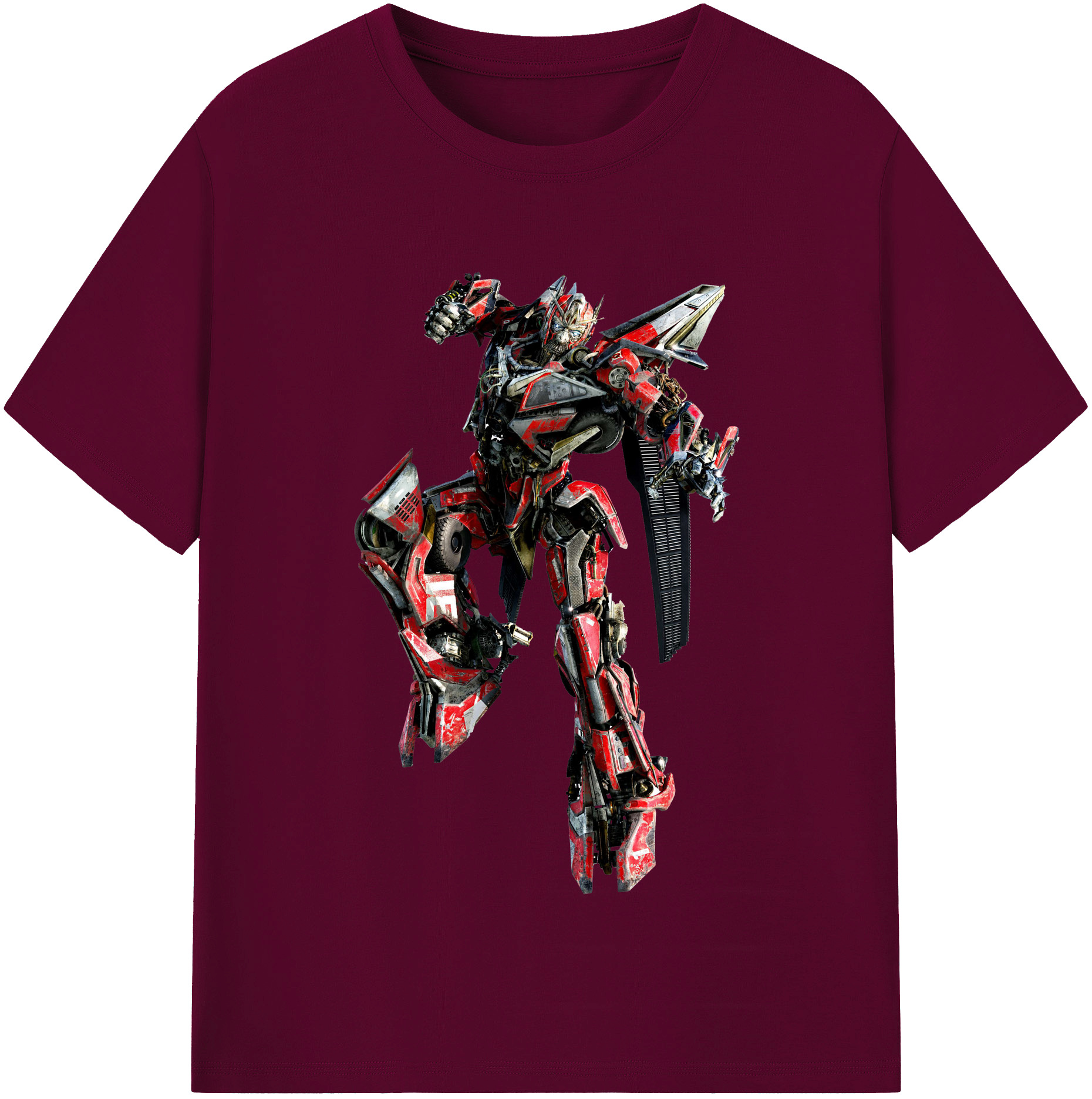 （画像用）  レディースカジュアルプリントTシャツ（綿100％）